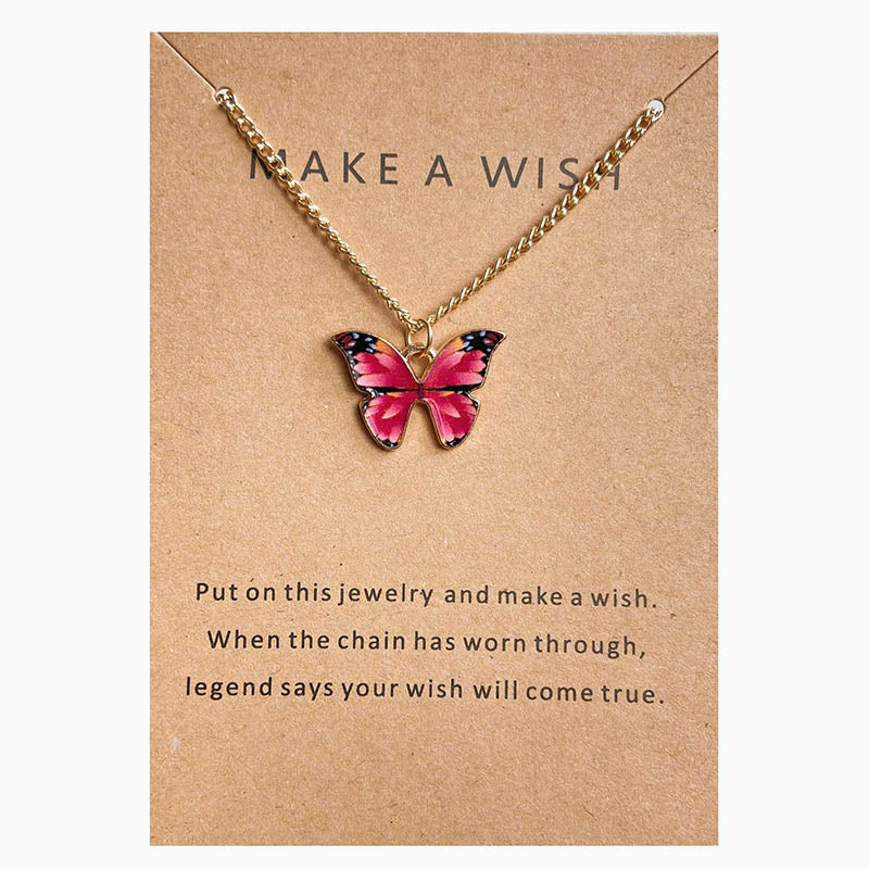 Butterfly Pendant Necklace